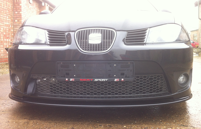 SEAT Ibiza 6L (MK4) Cupra Splitter - TRC Performance Styling