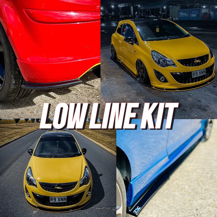 Vauxhall Corsa D LE Low Line Kit - TRC Performance Styling