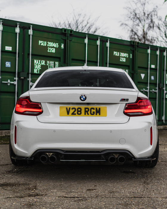 Dark Ghost - BMW M2 F87 Competition Rear Kit - TRC Performance Styling