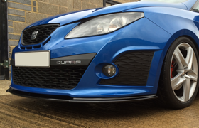 SEAT Ibiza 6J (MK5) PFL Cupra Front Splitter - TRC Performance Styling
