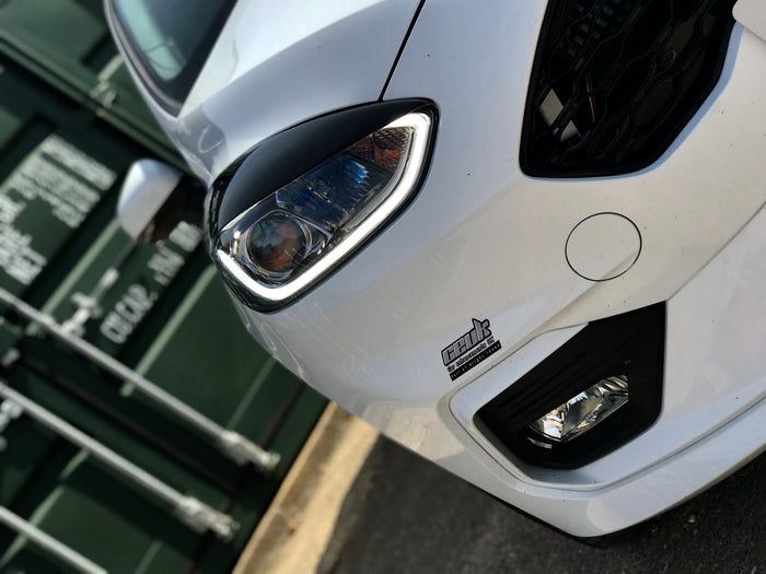 Ford Fiesta MK8 ST-line / ST V1 Headlight brows - TRC Performance Styling