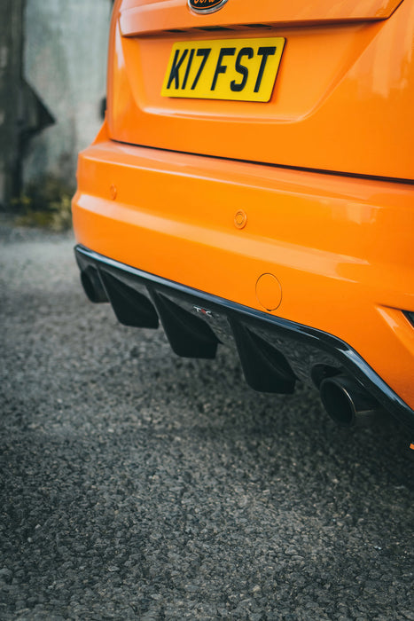 Ford Focus MK2.5 ST225 Rear Finned Diffuser - TRC Performance Styling