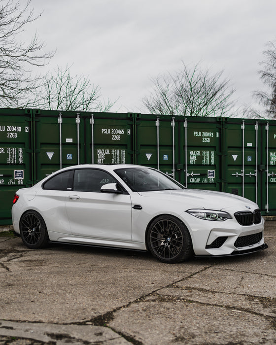 Dark Ghost - BMW M2 F87 Competition Front Splitter - TRC Performance Styling