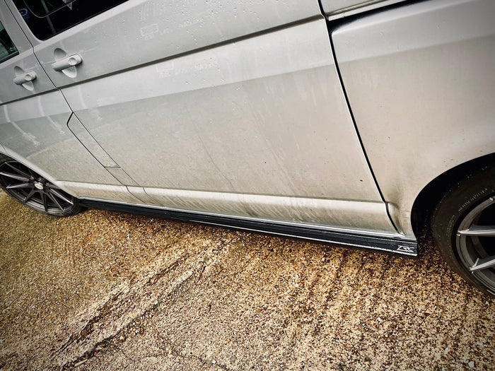 Volkswagen T5 / T6 Side Skirt Splitters - TRC Performance Styling