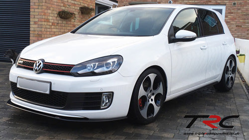 Volkswagen Golf MK6 GTI/GTD Front Splitter - TRC Performance Styling