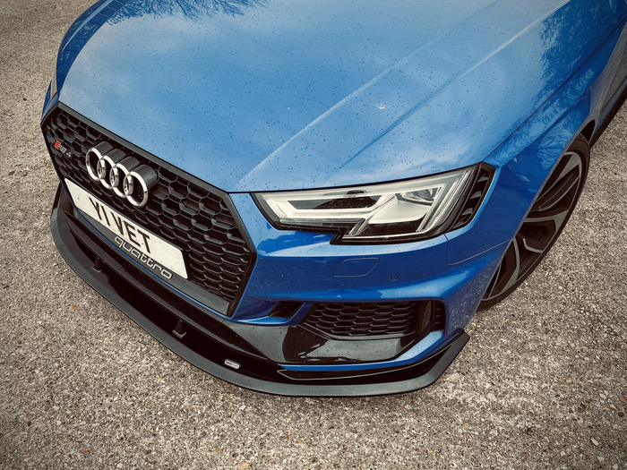 Dark Ghost - Audi RS4 B9 Front Splitter - TRC Performance Styling