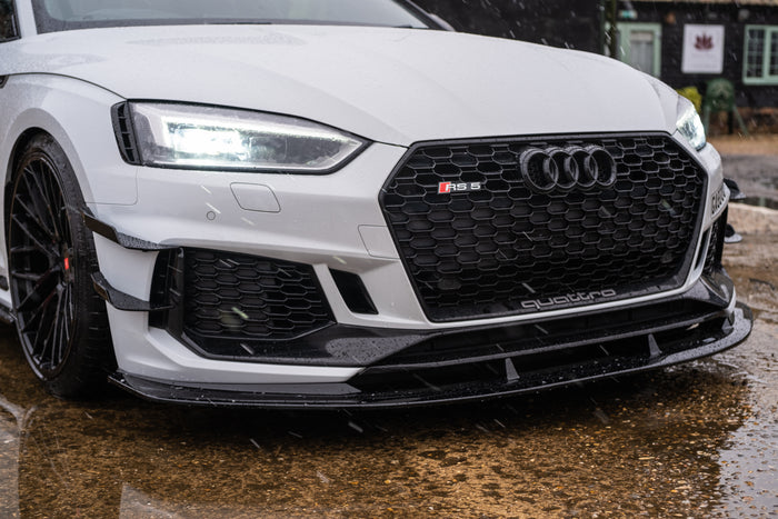 Dark Ghost - Audi RS5 B9 Front Splitter - TRC Performance Styling