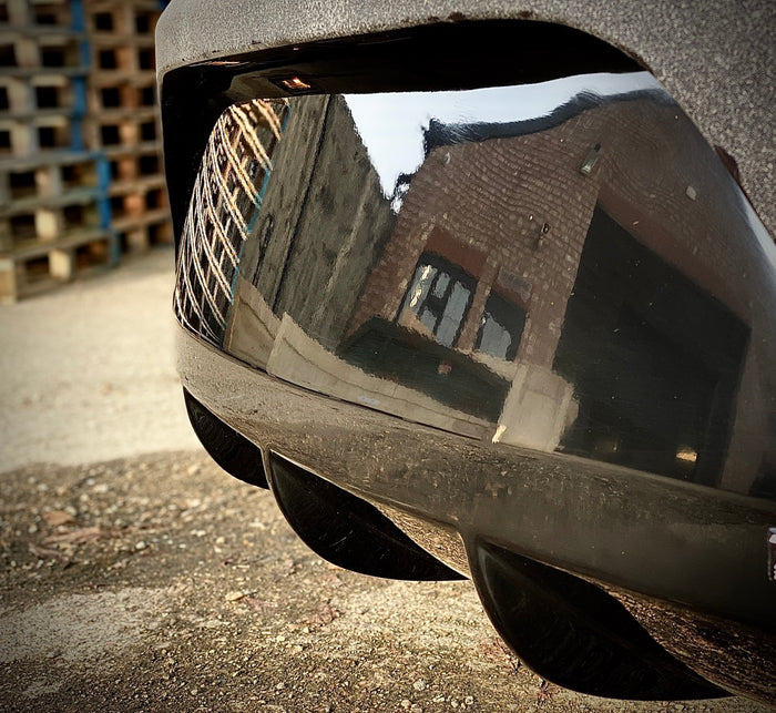 SEAT Leon MK2 Cupra / FR Finned Diffuser - TRC Performance Styling
