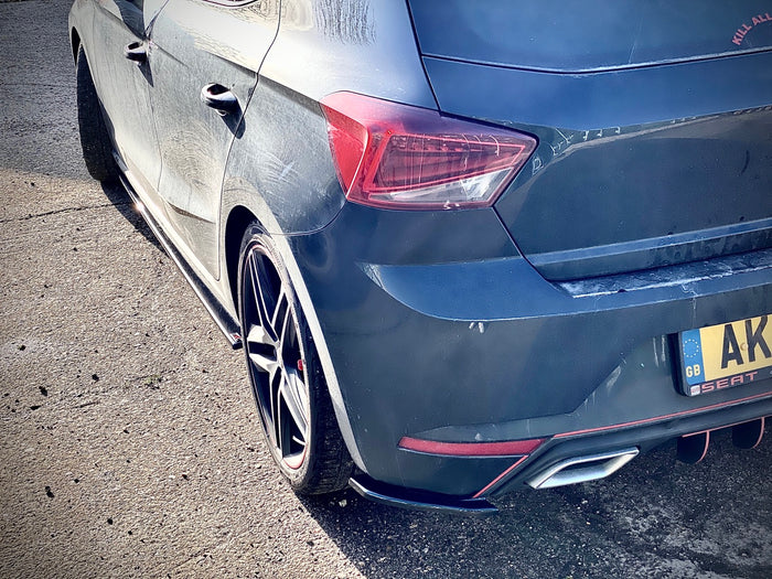 SEAT Ibiza 6F (MK6) FR Side Skirt Splitters - TRC Performance Styling