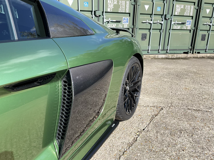 Dark Ghost - Audi R8 Gen 2 Side Skirt Splitters - TRC Performance Styling