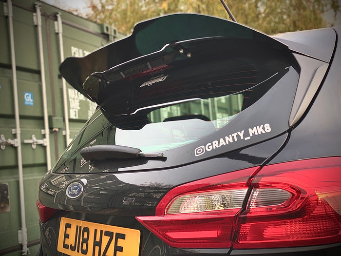 Ford Fiesta MK8 Ally-Aero Spoiler lip - TRC Performance Styling