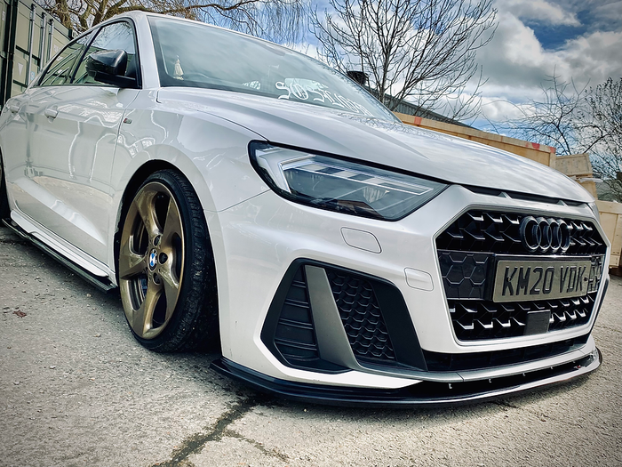 Audi A1 S-Line 8Y Front Splitter - TRC Performance Styling
