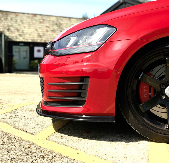 Volkswagen Golf MK7 GTI/GTD V2 Front Splitter - TRC Performance Styling