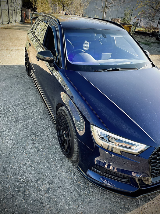 Audi A3 S-Line 8V Pre Facelift Sportback 5 Door Side Skirt Splitters - TRC Performance Styling