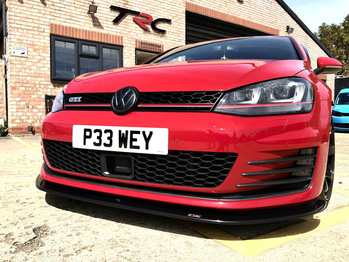Volkswagen Golf MK7 GTI/GTD  V1 Front Splitter - TRC Performance Styling