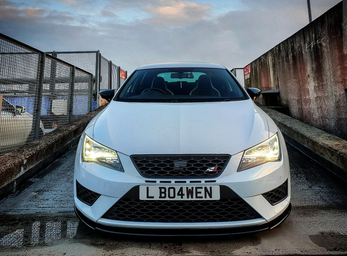 SEAT Leon MK3 FR / Cupra (PFL) Front Splitter - TRC Performance Styling