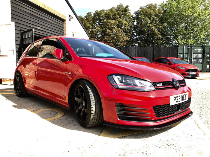 Volkswagen Golf MK7 GTI/GTD V2 Front Splitter - TRC Performance Styling