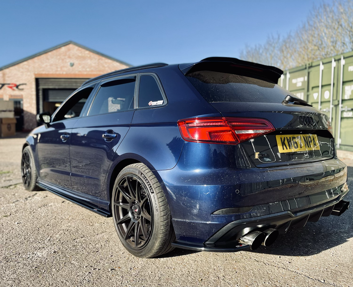Audi S3 / A3 8V S-Line Sportback Rear Spats - TRC Performance Styling