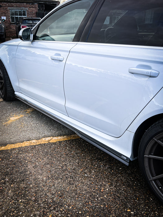 Dark Ghost - Audi RS6 C7 Side Skirt Splitters - TRC Performance Styling