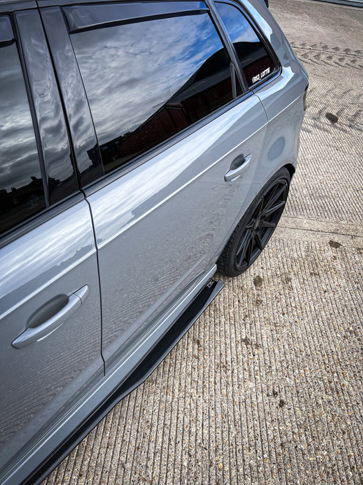 Audi RS3 8V PFL Side skirt splitters - TRC Performance Styling