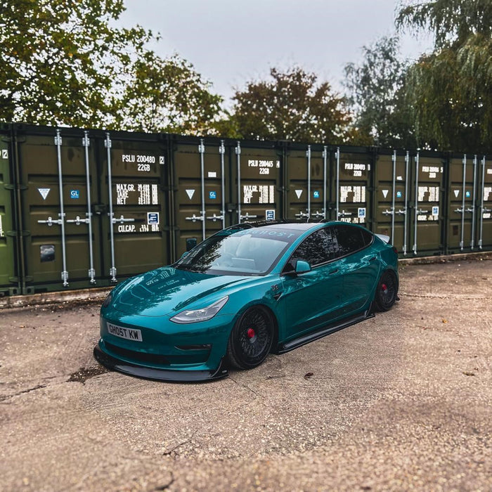 Dark Ghost - Tesla Model 3 Bumper Extension Kit - TRC Performance Styling