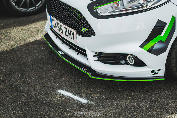 Ford Fiesta MK7 / MK7.5 ST180 - V2 Front Splitter - TRC Performance Styling