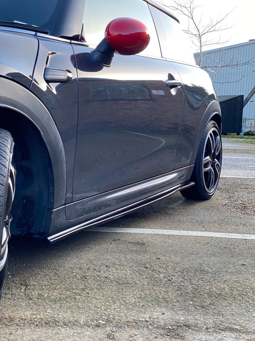 MINI Cooper S JCW F56 Side Skirt Splitters - TRC Performance Styling