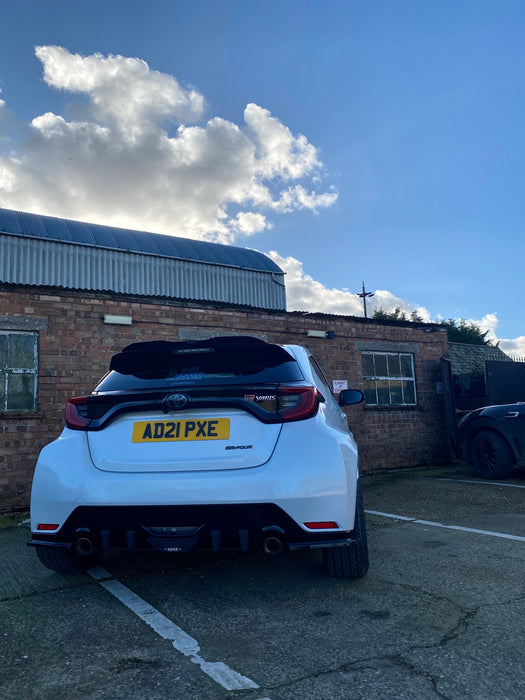 Toyota GR Yaris Rear Rain Light & Diffuser Fins - TRC Performance Styling