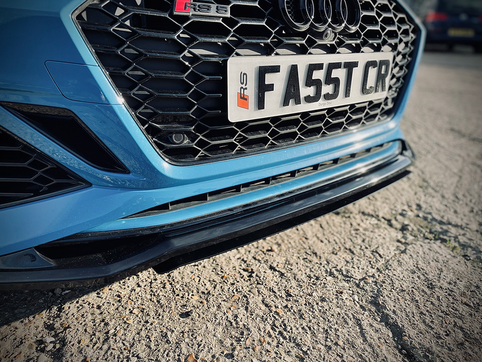 Audi RS4 B9.5 Avant with Centre Blade Front Splitter - TRC Performance Styling