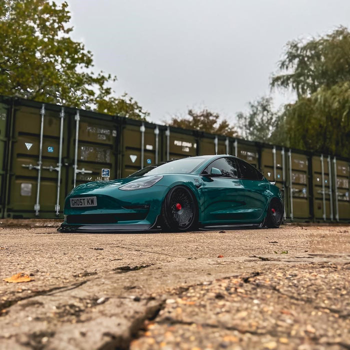 Dark Ghost - Tesla Model 3 Bumper Extension Kit - TRC Performance Styling
