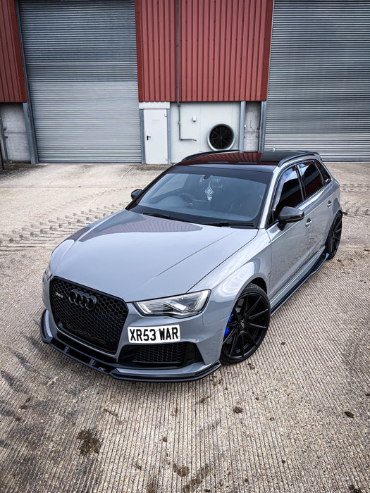 Audi RS3 8V PFL Front Splitter - TRC Performance Styling