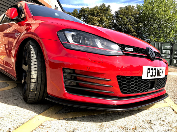Volkswagen Golf MK7 GTI/GTD V2 Front Splitter - TRC Performance Styling