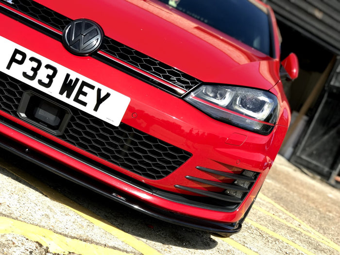 Volkswagen Golf MK7 GTI/GTD V2 Front Splitter - TRC Performance Styling