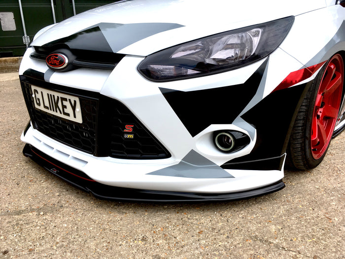 Ford Focus MK3 Zetec S Front Splitter - TRC Performance Styling