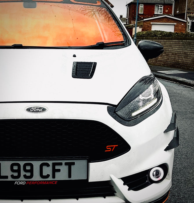 Ford Fiesta MK7.5 ST180 Ally-Aero Front Bumper Canards - TRC Performance Styling