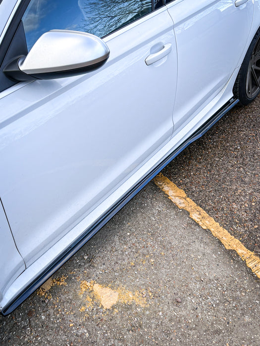 Dark Ghost - Audi RS6 C7 Side Skirt Splitters - TRC Performance Styling