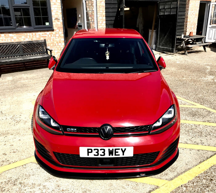 Volkswagen Golf MK7 GTI/GTD V2 Front Splitter - TRC Performance Styling