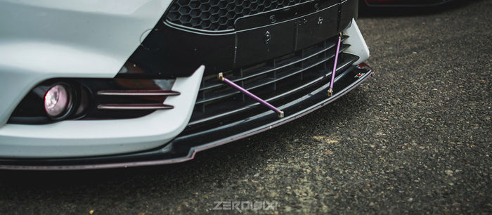 Ford Fiesta MK7 / MK7.5 ST180 - V2 Front Splitter - TRC Performance Styling