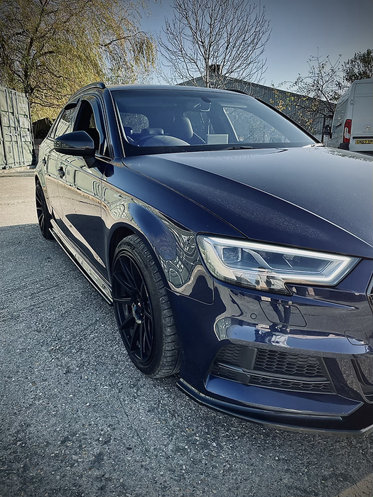 Audi A3 S-Line 8V Pre Facelift Sportback 5 Door Side Skirt Splitters - TRC Performance Styling