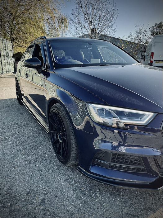 Audi S3 / A3 8V S-Line Sportback (5dr) Side Skirt Splitters - TRC Performance Styling