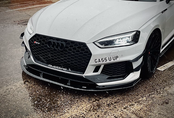Dark Ghost - Audi RS5 B9 Front Splitter - TRC Performance Styling