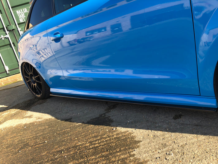 Audi S1 / S-Line 8X V1 Side Skirt Splitters - TRC Performance Styling