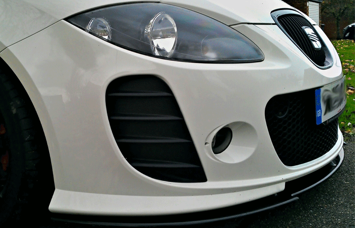 SEAT Leon MK2 BTCC / K1 Front Splitter - TRC Performance Styling