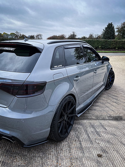 Audi RS3 8V Pre Facelift Side Skirt Splitters - TRC Performance Styling