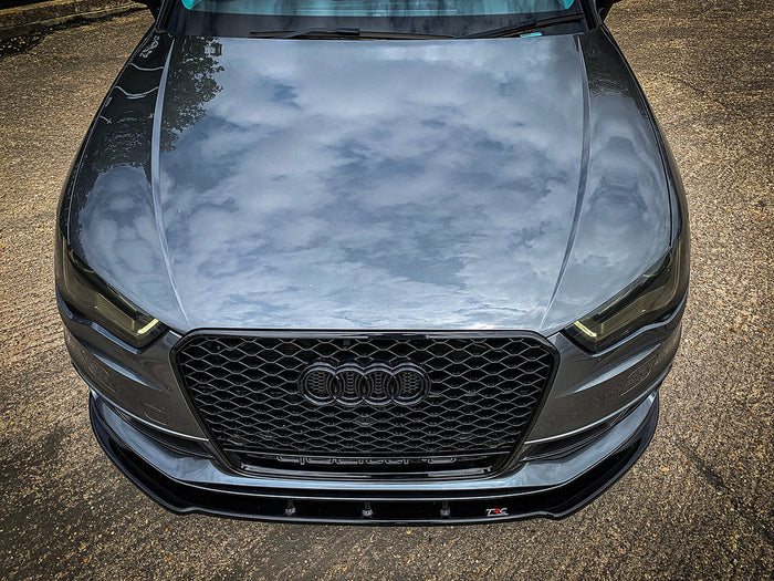 Audi A3 S-Line 8V Pre Facelift Hatchback Front Splitter - TRC Performance Styling