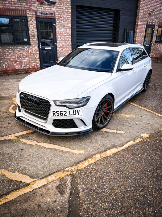 Dark Ghost - Audi RS6 C7 Side Skirt Splitters - TRC Performance Styling