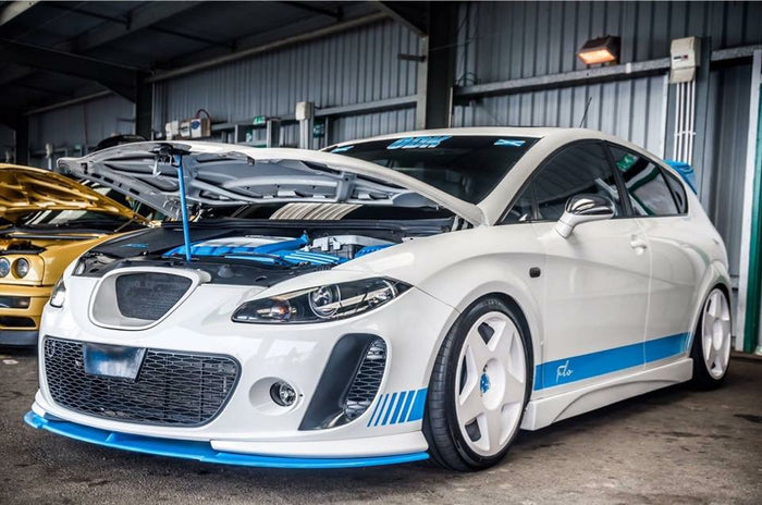 SEAT Leon MK2 BTCC / K1 Front Splitter - TRC Performance Styling