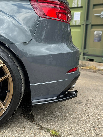 Audi S3 8V Facelift Sportback Rear Spats - TRC Performance Styling