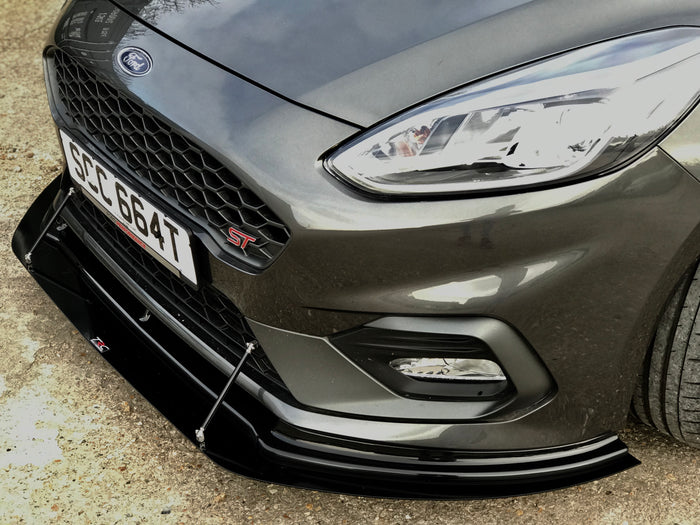 Ford Fiesta MK8 ST/ ST-line/MK8.5 ST-Line  Ally-Aero Front Splitter - TRC Performance Styling