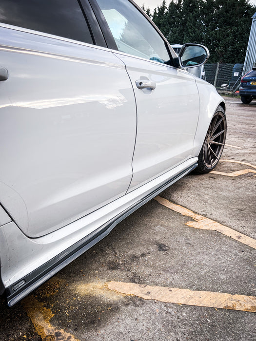 Dark Ghost - Audi RS6 C7 Side Skirt Splitters - TRC Performance Styling